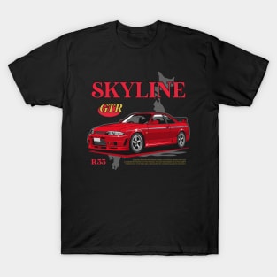 SKYLINE GTR R33 400R T-Shirt